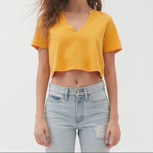 BDG Arcadian Notch Neck Tee